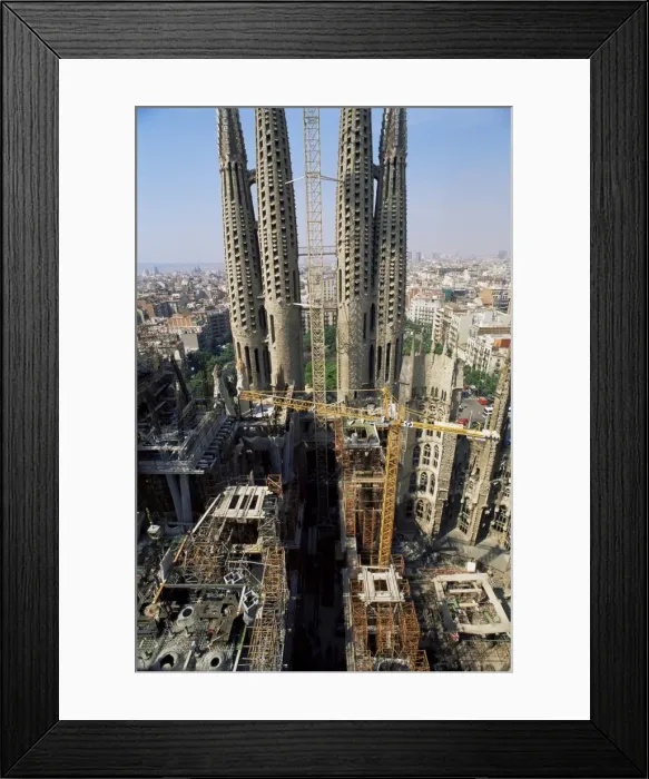 Framed Print : Sagrada Familia Framed Print : Sagrada Familia