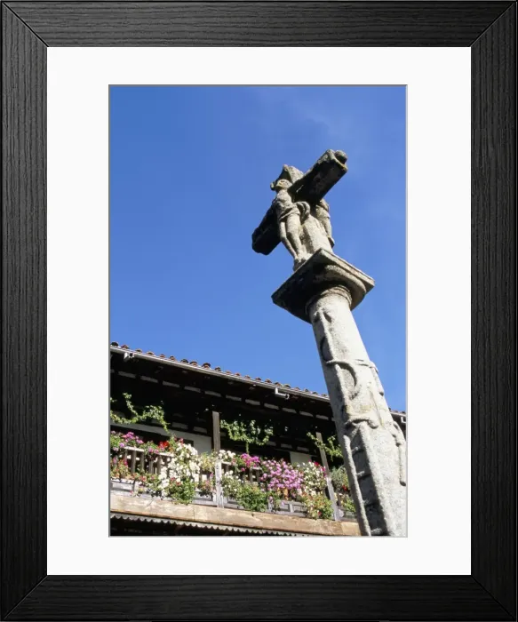 Framed Print : The hill village of La Alberca Framed Print : The hill village of La Alberca