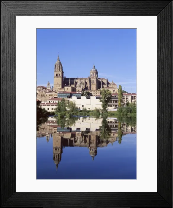 Framed Print : The Old and New Cathedrals Framed Print : The Old and New Cathedrals