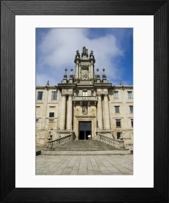 Framed Print : Monastery of San Martin Pinario Framed Print : Monastery of San Martin Pinario