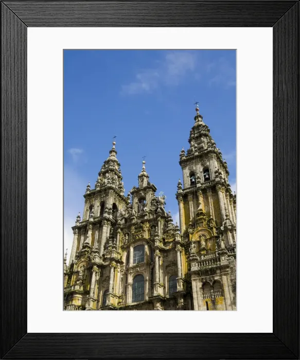 Framed Print : Santiago Cathedral Framed Print : Santiago Cathedral