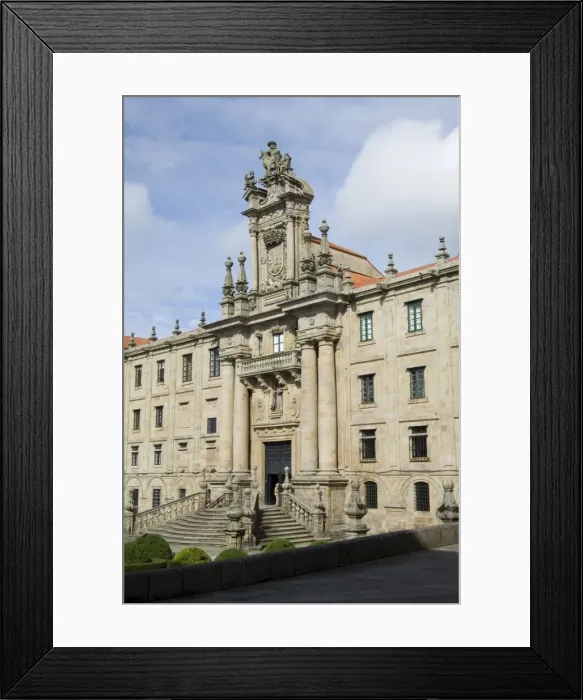 Framed Print : Monastery of San Martin Pinario Framed Print : Monastery of San Martin Pinario