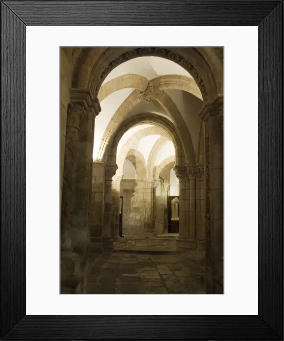 Framed Print : The crypt of Santiago Cathedral Framed Print : The crypt of Santiago Cathedral