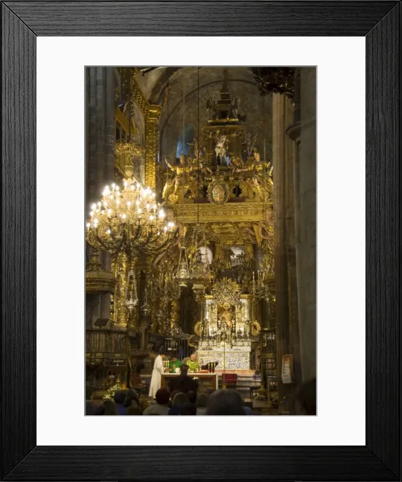Framed Print : The Capilla Mayor Framed Print : The Capilla Mayor