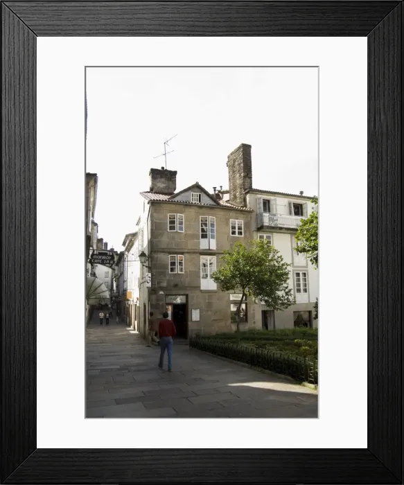Framed Print : View of Rua da Raina Framed Print : View of Rua da Raina