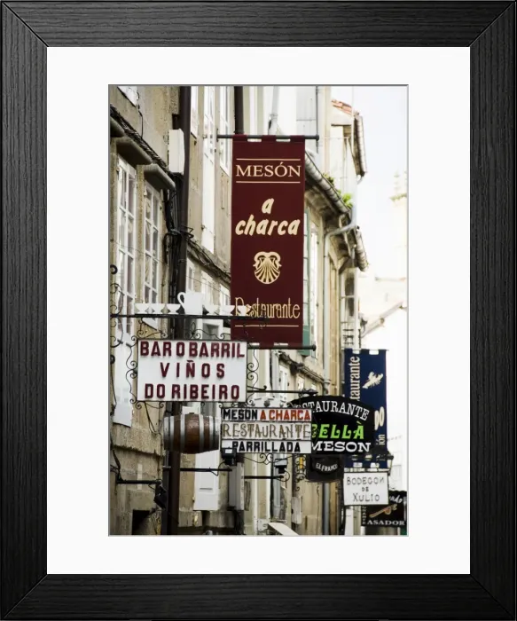 Framed Print : View of Rua Do Franco Framed Print : View of Rua Do Franco