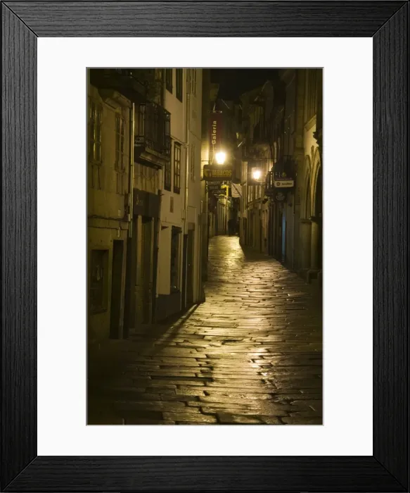 Framed Print : Night scene