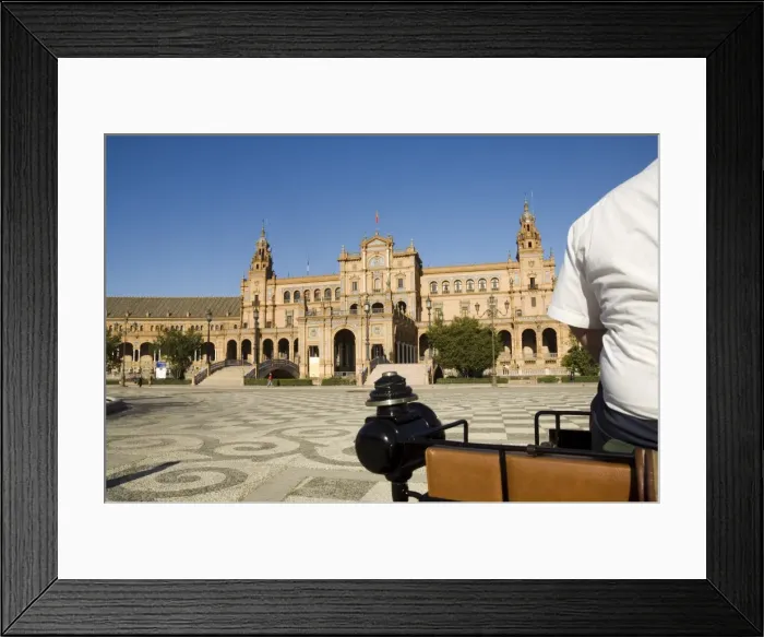 Framed Print : Plaza de Espana erected for the 1929 Exposition Framed Print : Plaza de Espana erected for the 1929 Exposition