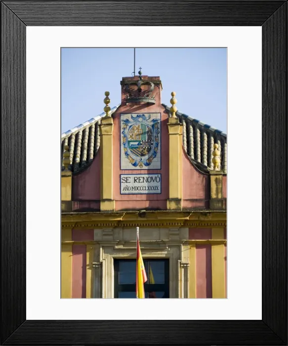 Framed Print : Building just outside the exit of the Real Alcazar Framed Print : Building just outside the exit of the Real Alcazar