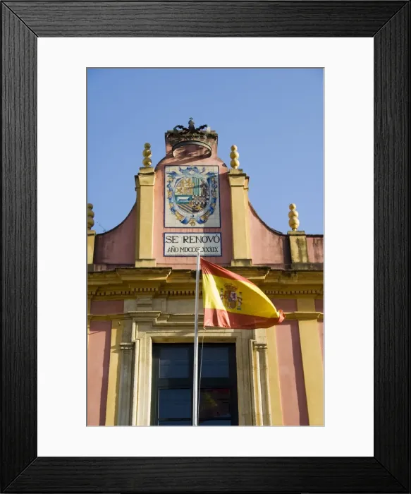 Framed Print : Building just outside the exit of the Real Alcazar Framed Print : Building just outside the exit of the Real Alcazar
