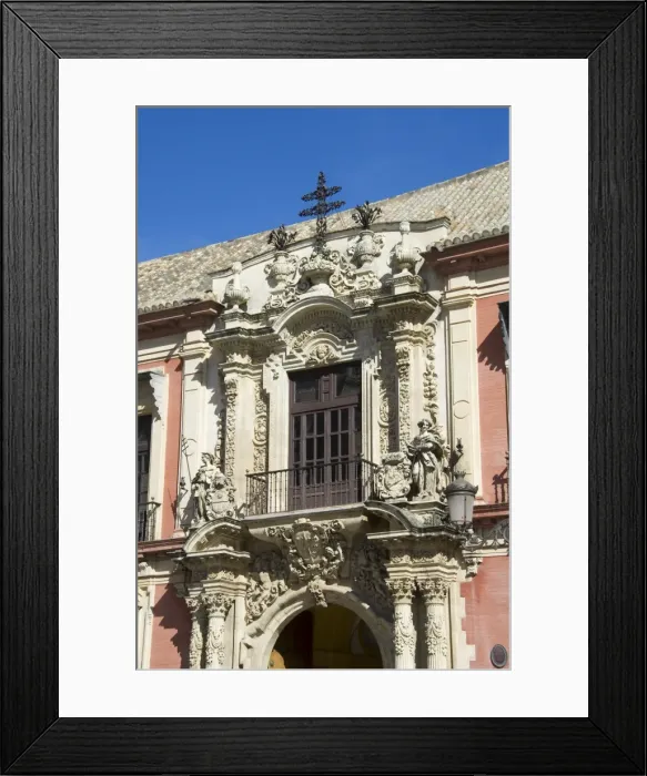 Framed Print : The archbishops palace
