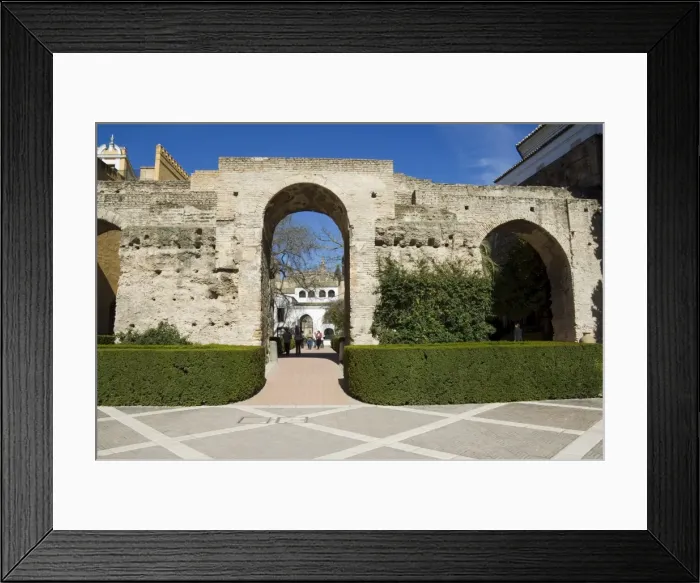 Framed Print : Patio de la Monteria Framed Print : Patio de la Monteria
