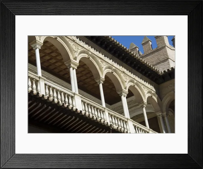 Framed Print : Patio de las Doncellas (Patio of the Maidens) Framed Print : Patio de las Doncellas (Patio of the Maidens)