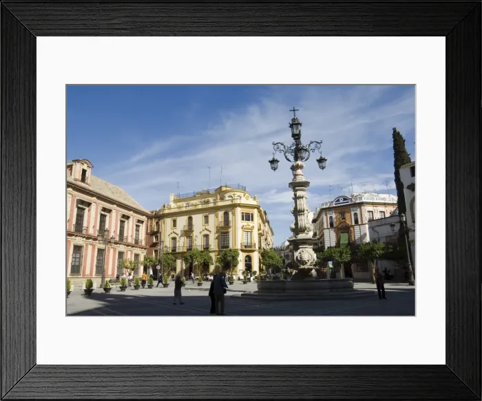 Framed Print : The famous El Giraldillo restaurant Framed Print : The famous El Giraldillo restaurant