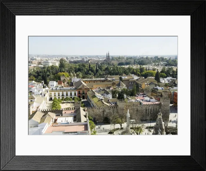 Framed Print : Real Alcazar