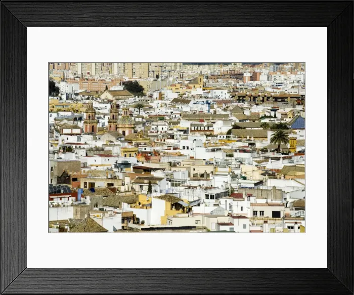 Framed Print : View from La Giralda tower Framed Print : View from La Giralda tower