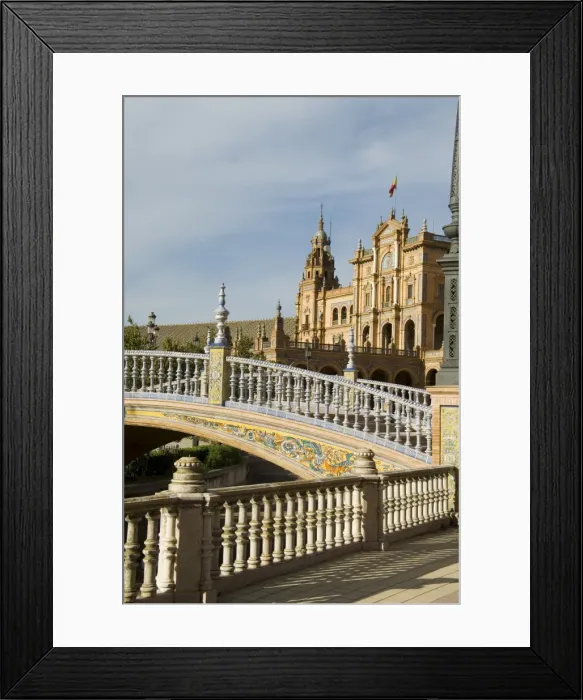 Framed Print : Plaza de Espana erected for the 1929 Exposition Framed Print : Plaza de Espana erected for the 1929 Exposition