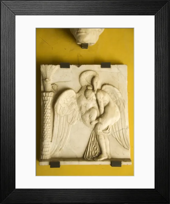 Framed Print : Leila and the Swan in Casa de Pilatos Framed Print : Leila and the Swan in Casa de Pilatos