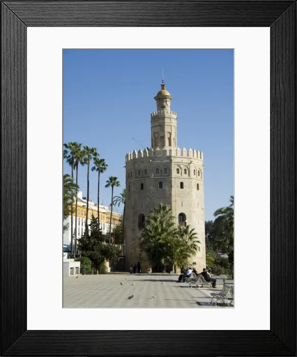 Framed Print : Torre del Oro Framed Print : Torre del Oro