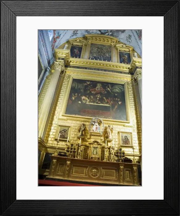 Framed Print : Baroque church Framed Print : Baroque church