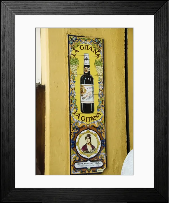Framed Print : Tapas bars and restaurants in the El Arenal Area near the bull ring Framed Print : Tapas bars and restaurants in the El Arenal Area near the bull ring