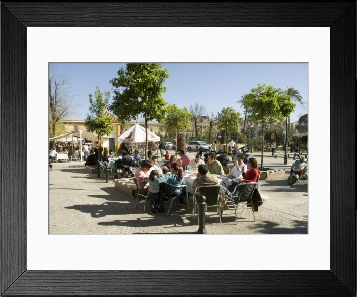 Framed Print : Tapas bar and restaurant Framed Print : Tapas bar and restaurant