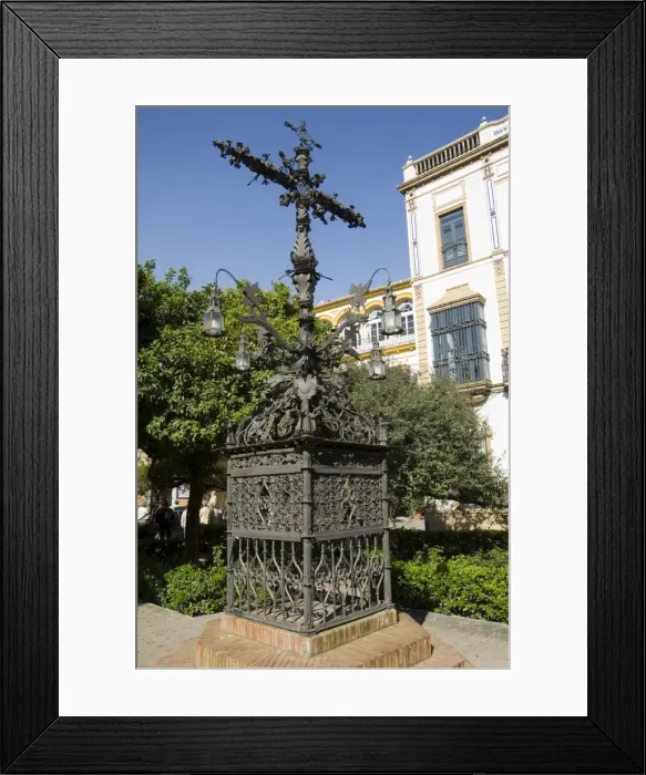 Framed Print : Plaza Santa Cruz Framed Print : Plaza Santa Cruz
