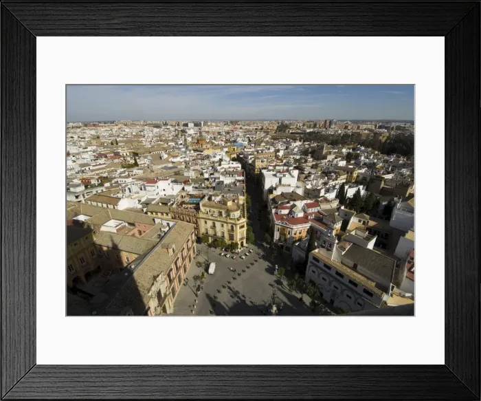Framed Print : View from La Giralda tower Framed Print : View from La Giralda tower