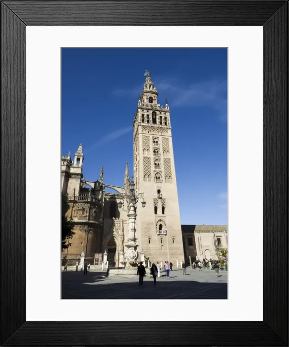 Framed Print : Seville Cathedral and La Giralda Framed Print : Seville Cathedral and La Giralda