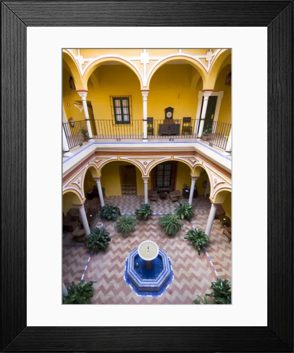 Framed Print : Typical riad style house now converted into Hotel Las Framed Print : Typical riad style house now converted into Hotel Las