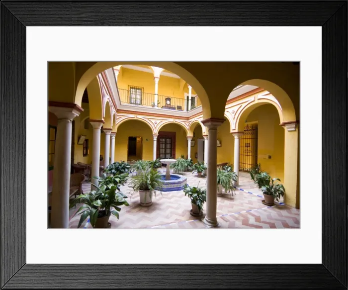 Framed Print : Typical riad style house now converted into Hotel Las Framed Print : Typical riad style house now converted into Hotel Las