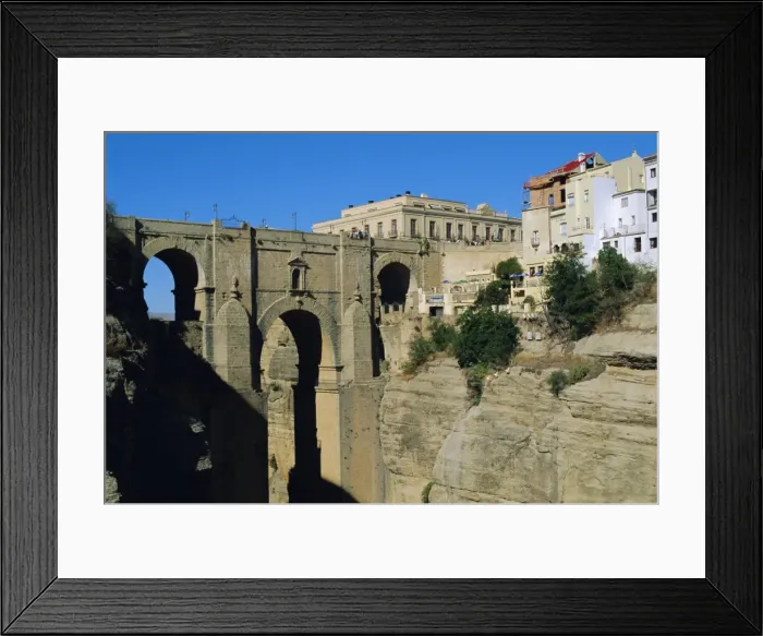 Framed Print : Puente Nuevo or New Bridge Framed Print : Puente Nuevo or New Bridge