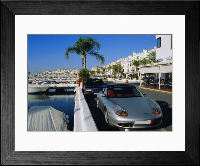Framed Print : Puerto Banus near Marbella Framed Print : Puerto Banus near Marbella