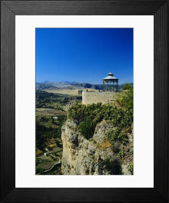 Framed Print : View from the top of El Tajo Framed Print : View from the top of El Tajo