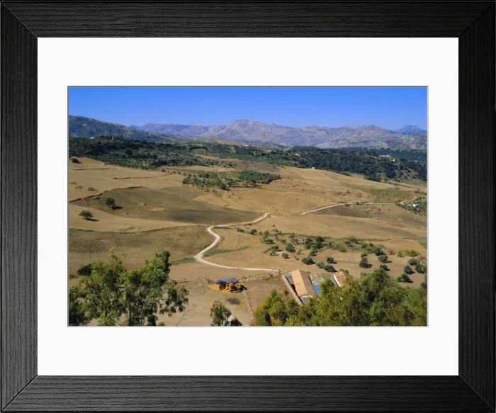 Framed Print : The Serrania de Ronda Framed Print : The Serrania de Ronda