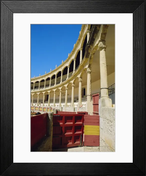 Framed Print : The Bull Ring built in 1784 Framed Print : The Bull Ring built in 1784