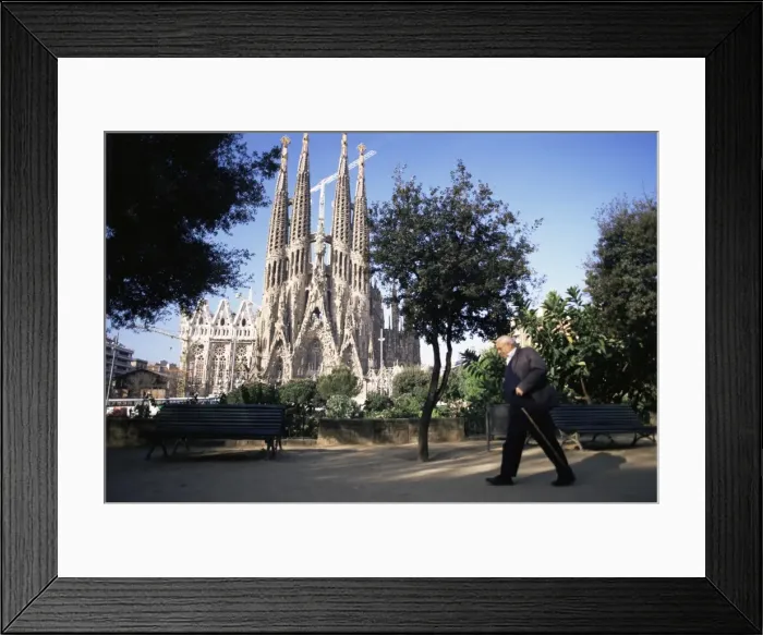 Framed Print : Sagrada Familia cathedral Framed Print : Sagrada Familia cathedral