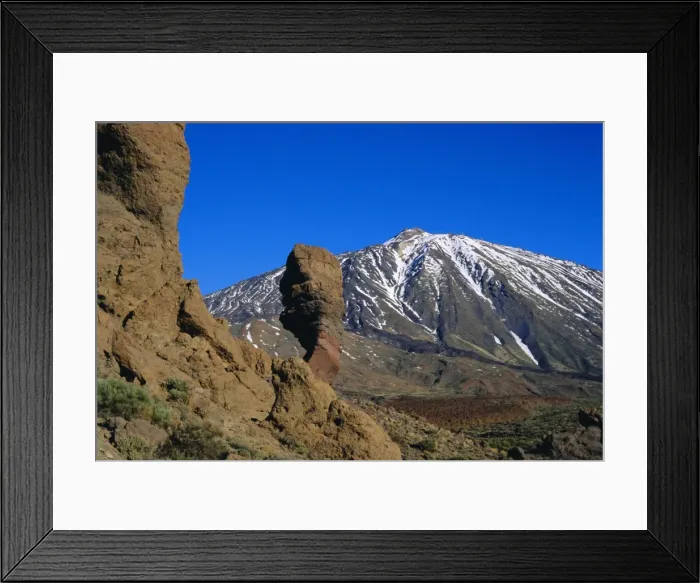 Framed Print : Mount Teide and Las Roques Framed Print : Mount Teide and Las Roques