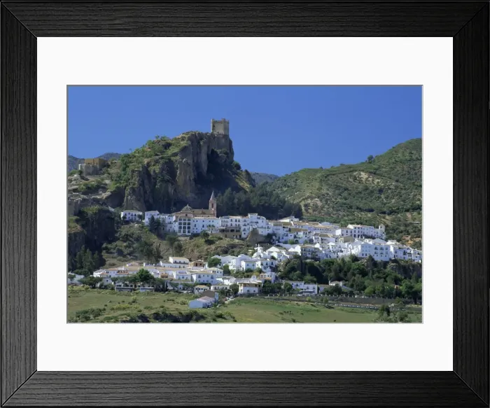 Framed Print : Zahara de la Sierra