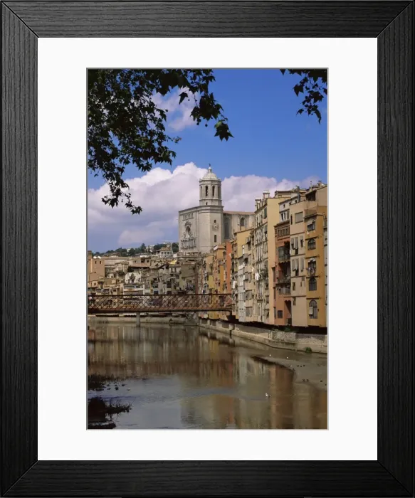 Framed Print : Houses of the River Onyar Framed Print : Houses of the River Onyar