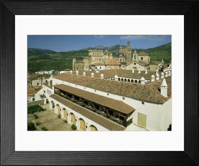 Framed Print : Parador and Monastery Framed Print : Parador and Monastery