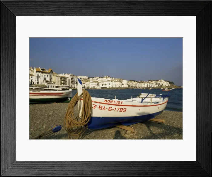 Framed Print : Cadaques village Framed Print : Cadaques village