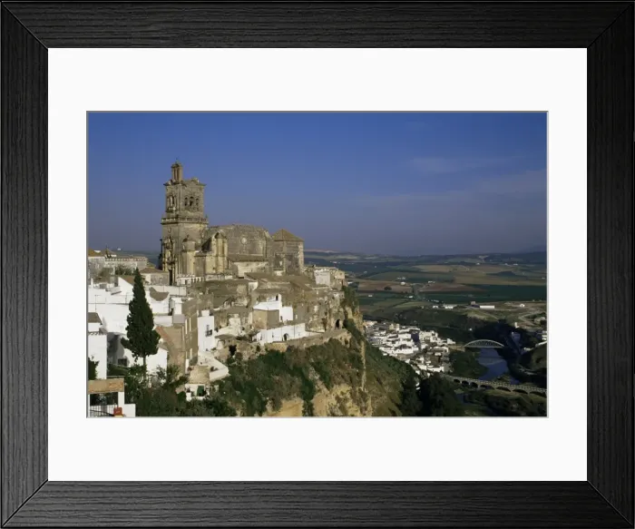 Framed Print : View of village Framed Print : View of village