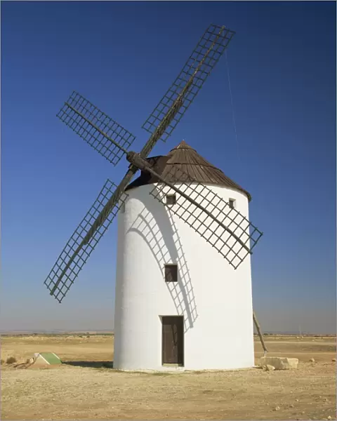 One of the windmills above the village of Consuegra