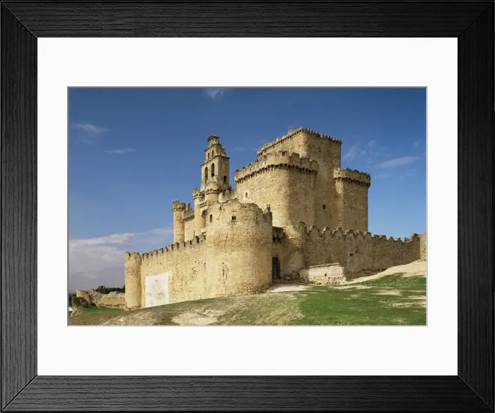 Framed Print : View of castle Framed Print : View of castle