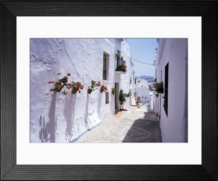 Framed Print : Village of Frigiliana Framed Print : Village of Frigiliana