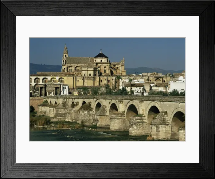 Framed Print : Roman bridge across the Rio Guadalquivir Framed Print : Roman bridge across the Rio Guadalquivir