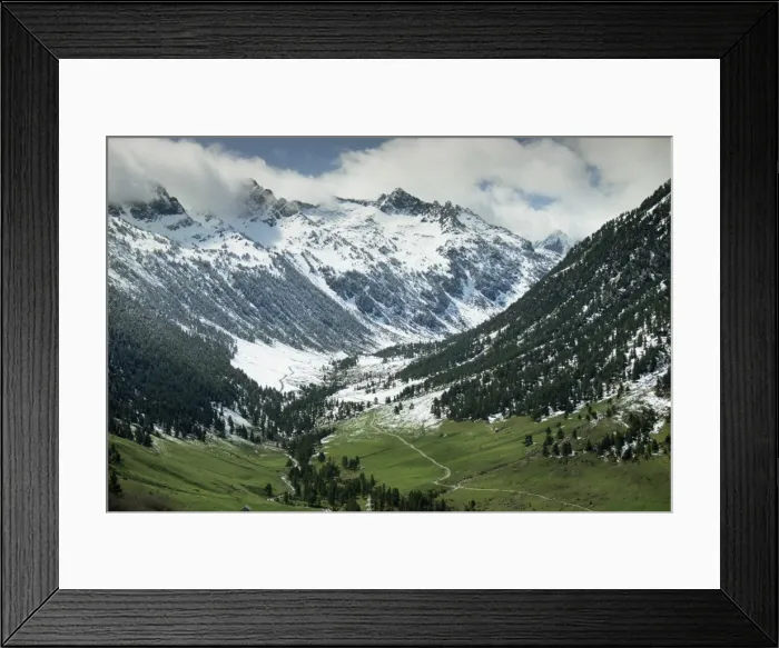 Framed Print : Val D Aran in the Pyrenees near Viella Framed Print : Val D Aran in the Pyrenees near Viella