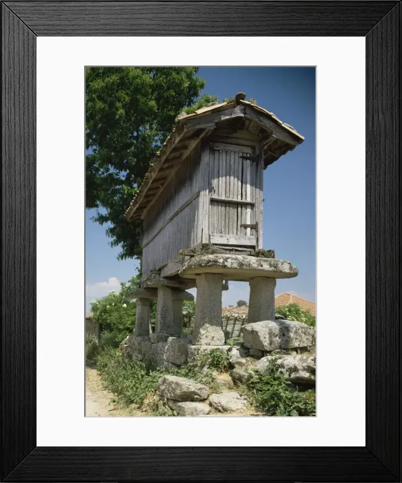 Framed Print : Typical grain store Framed Print : Typical grain store