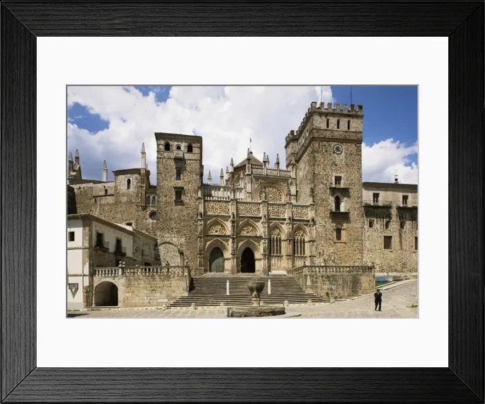 Framed Print : Monastery of Guadalupe Framed Print : Monastery of Guadalupe